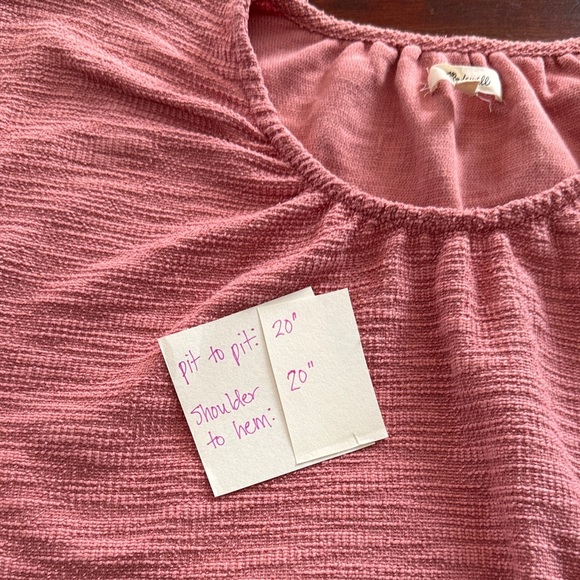 Pink Guava Madewell Small Women's Top - Picture 4 of 4